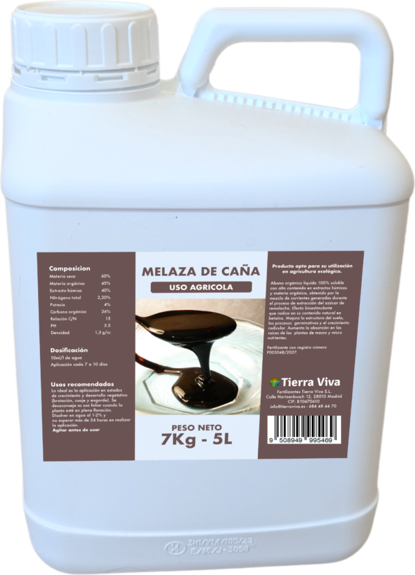 Melaza de caña 5L