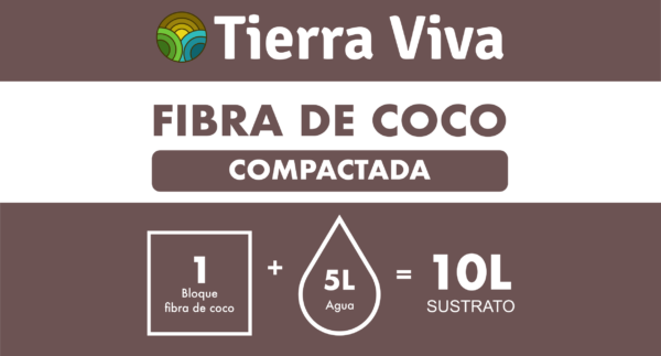 etiqueta fibra de coco 800g